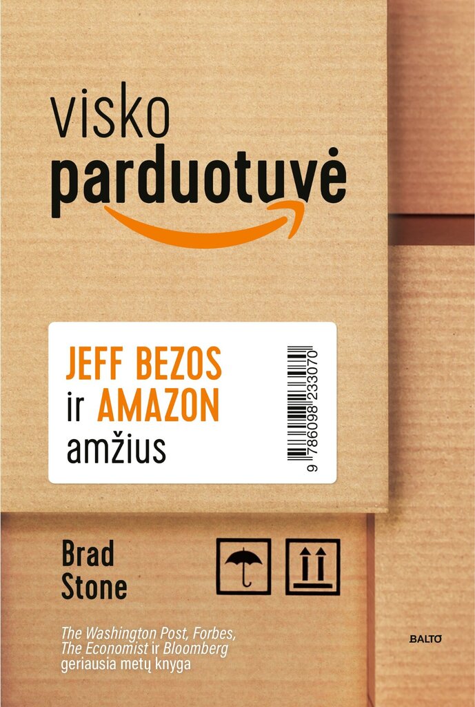 Visko parduotuvė: Jeff Bezos ir Amazon amžius цена и информация | Biografijos, autobiografijos, memuarai | pigu.lt