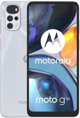 Motorola Moto G22, 64GB, Dual SIM, White цена и информация | Мобильные телефоны | pigu.lt