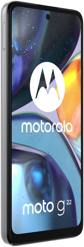 Motorola Moto G22 64GB, Dual SIM, White kaina ir informacija | Mobilieji telefonai | pigu.lt