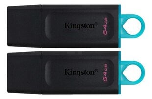 Kingston DataTraveler Exodia M Black/Blue kaina ir informacija | USB laikmenos | pigu.lt