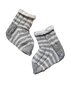 Rankomis megztos kūdikių/vaikiškos kojinės - pėdos ilgis 6-12 mėn., 9 cm kaina ir informacija | Kojinės, pėdkelnės kūdikiams | pigu.lt