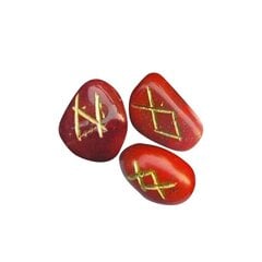 Red Jasper Runos цена и информация | Эзотерика | pigu.lt