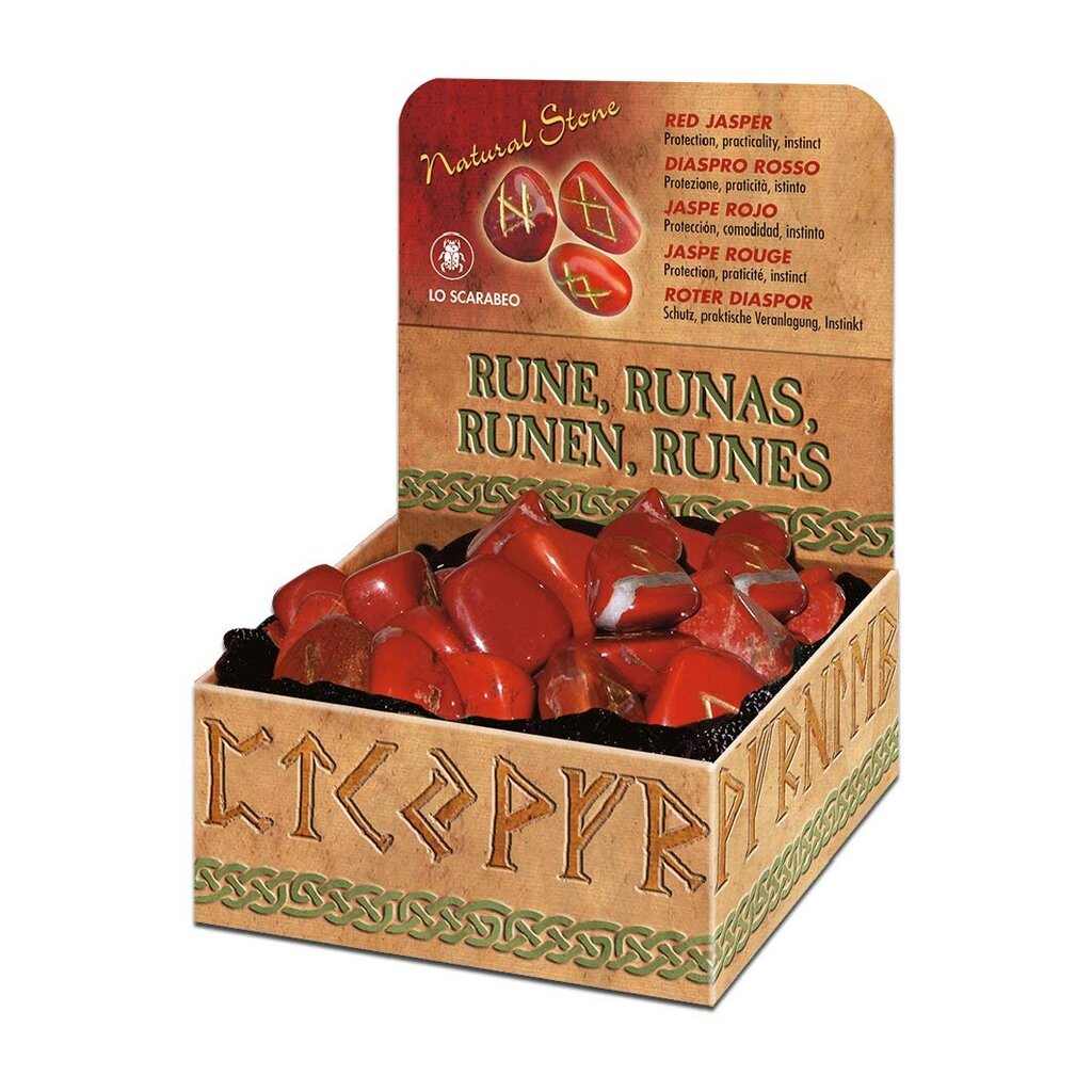 Red Jasper Runos kaina ir informacija | Ezoterika | pigu.lt