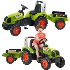 Трактор Minam с прицепом, зеленый цена и информация | Игрушки для малышей | pigu.lt