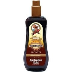 Įdegį skatinantis purškiklis Australian gold accelerator spray, 250 ml kaina ir informacija | Kremai nuo saulės | pigu.lt