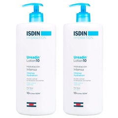 Drėkinantis kremas Isdin ureadin lotion 10 intense hydration, 2x750ml цена и информация | Кремы, лосьоны для тела | pigu.lt