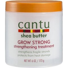 Plaukų priemonė Cantu su taukmedžio sviestu grow strong strengthening treatment, 173 ml kaina ir informacija | Priemonės plaukų stiprinimui | pigu.lt