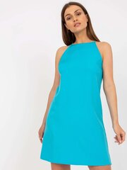 Женское ярко-синее повседневное платье цена и информация | Платья | pigu.lt