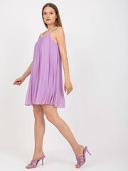 Женское ярко-фиолетовое Повседневное платье цена и информация | Платья | pigu.lt