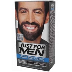 Dažai ūsams ir barzdai Just For Men Moustache And Beard Real Black, 28.4g kaina ir informacija | Plaukų dažai | pigu.lt