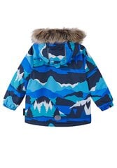 Lassie žieminė striukė vaikams STEFFAN, mėlyna/tamsiai mėlyna kaina ir informacija | Žiemos drabužiai vaikams | pigu.lt