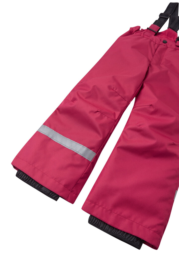 Lassie žieminės kelnės su petnešomis vaikams TAILA, aviečių raudonumo kaina ir informacija | Žiemos drabužiai vaikams | pigu.lt