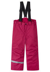 Зимние брюки с лямками для детей Lassie TAILA, малиново-красные цена и информация | Зимняя одежда для детей | pigu.lt