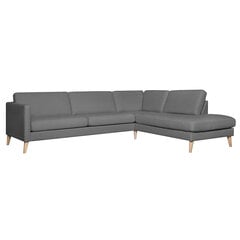 Corner sofa LISANNA LC grey цена и информация | Угловые диваны | pigu.lt