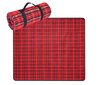 Pikniko antklodė, 130x150 cm, raudona kaina ir informacija | Turistiniai čiužiniai ir kilimėliai | pigu.lt