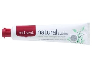 Dantų pasta Red Seal Natural SLS Free, 110g цена и информация | Зубные щетки, пасты | pigu.lt