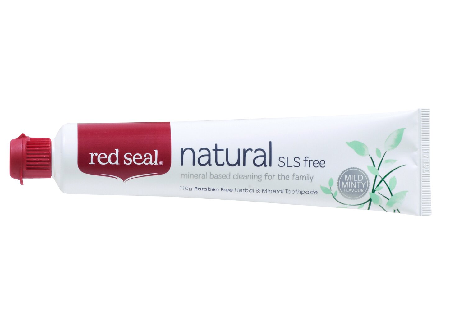 Dantų pasta Red Seal Natural SLS Free, 110g kaina ir informacija | Dantų šepetėliai, pastos | pigu.lt