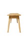 Suoliukas Furniteco Nord 1600x400x450 (ąžuolas, parketas, natūralus aliejus) kaina ir informacija | Virtuvės ir valgomojo kėdės | pigu.lt