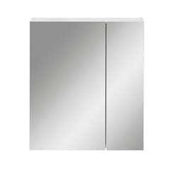 Зеркальный шкаф Lorenz, белый цена и информация | Шкафчики для ванной | pigu.lt