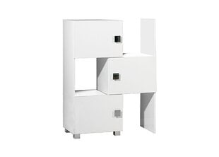 Нижний шкаф в ванную Quadra, белый цена и информация | Шкафчики для ванной | pigu.lt