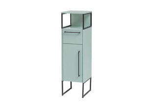 Нижний шкаф в ванную Limone, мятно-зеленый  цена и информация | Шкафчики для ванной | pigu.lt