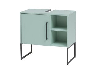 Шкаф под раковину Limone, мятно-зеленый цена и информация | Шкафчики для ванной | pigu.lt