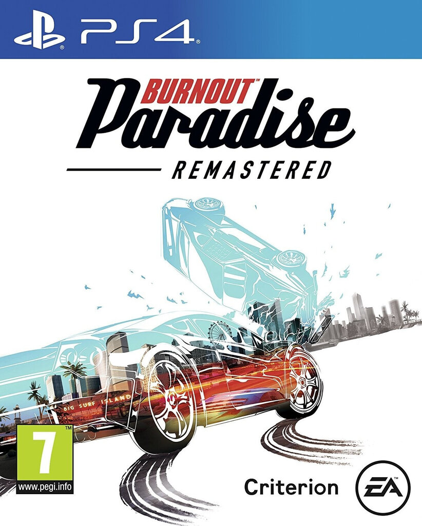 Burnout Paradise Remastered PS4 kaina ir informacija | Kompiuteriniai žaidimai | pigu.lt