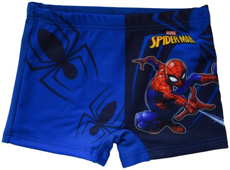 Maudymosi glaudės berniukams Marvel Spider Man Blue SPI221018M kaina ir informacija | Maudymosi šortai berniukams | pigu.lt