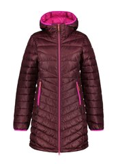 Женское пальто Icepeak 80Г 53009-2*689, бордовыое цена и информация | Женские куртки | pigu.lt