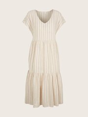 Женское платье Tom Tailor 1031352*29649, бежевое / коричневое цена и информация | Платья | pigu.lt