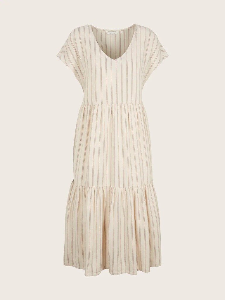 Suknelė moterims Tom Tailor, smėlio spalvos цена и информация | Suknelės | pigu.lt