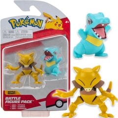 Figūrėlių rinkinys Pokemon Abra Totodile 0138 kaina ir informacija | Žaislai kūdikiams | pigu.lt