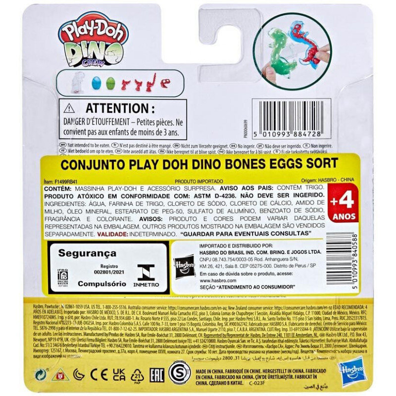 Dinozaurų kiaušiniai Play-Doh HydroGlitz Hydro Slime цена | pigu.lt