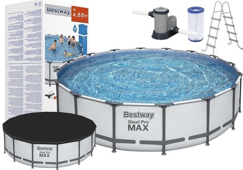 Bestway baseinas 488x122cm kaina ir informacija | Baseinai | pigu.lt