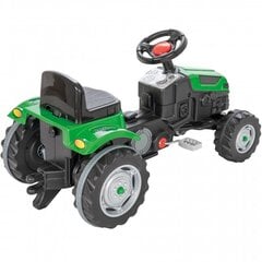Minamas pedalais traktorius, žalias kaina ir informacija | Žaislai kūdikiams | pigu.lt