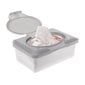 Drėgnų servetėlių dėžutė Akuku A0531, pilka kaina ir informacija | Higienos priemonės | pigu.lt