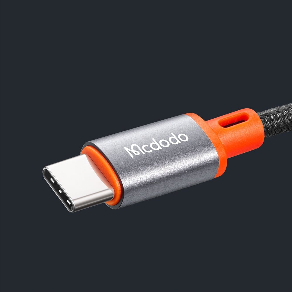 McDodo CA-0900, USB-C/Mini Aux, 2 m kaina ir informacija | Kabeliai ir laidai | pigu.lt