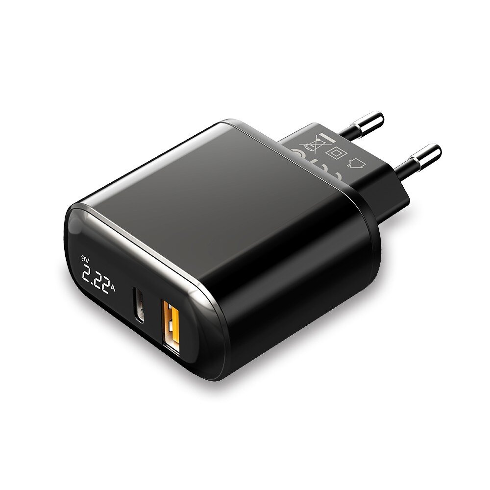 MCDODO UNIVERSAL PD 20W 2xUSB + USB-C LCD įkroviklis CH-7170 kaina ir informacija | Akumuliatorių krovikliai | pigu.lt