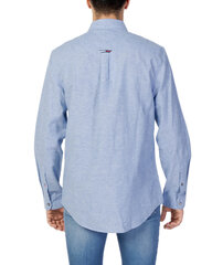 Marškiniai vyrams Tommy Hilfiger Jeans, mėlyni kaina ir informacija | Vyriški marškiniai | pigu.lt