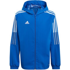 Куртка для детей Adidas Tiro 21 Windbreaker GP4978, синий цена и информация | Футбольная форма и другие товары | pigu.lt