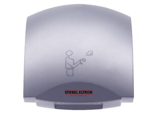 Сушилка для рук STIEBEL ELTRON инфракрасный датчик HTT 5 SM Turbotronic 2600 W,  Серебристый металлик цена и информация | Набор акскссуаров для ванной | pigu.lt