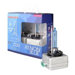 Ксеноновая лампа Powertec Xenon Blue D3S DUO цена и информация | Автомобильные лампочки | pigu.lt