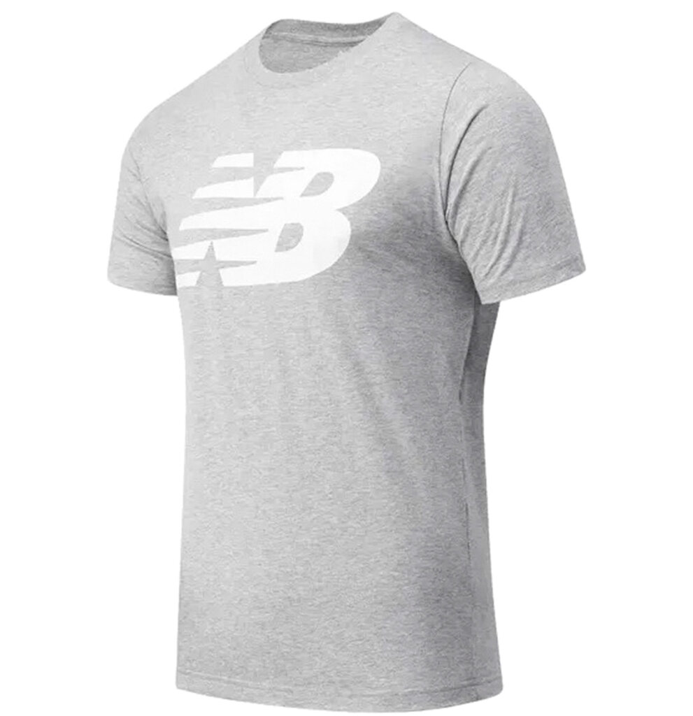 Marškinėliai vyrams New Balance Classic Nb Tee 1M MT03919AG, pilki kaina ir informacija | Vyriški marškinėliai | pigu.lt
