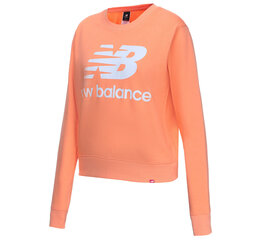 Džemperis moterims New Balance Essentials Crew Fleece, oranžinis kaina ir informacija | Sportinė apranga moterims | pigu.lt