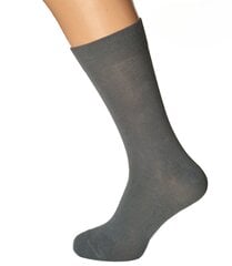 Мужские классические носки с лайкрой, с противогрибковыми свойствами, forA, серые цена и информация | Мужские носки | pigu.lt