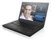 14&#34; Lenovo T460 i5-6300U 8GB 240GB SSD Windows 10 Professional kaina ir informacija | Nešiojami kompiuteriai | pigu.lt