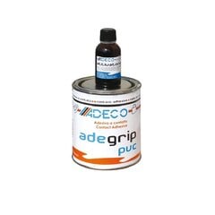 Dviejų komponentų klijai PVC Adeco Adegrip 850 g + aktyvatorius 50 ml kaina ir informacija | Priedai valtims ir baidarėms | pigu.lt