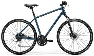 Велосипед Merida Crossway 100, синий цвет цена и информация | Велосипеды | pigu.lt