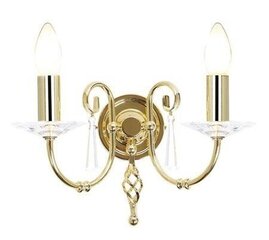 Настенный светильник Elstead Lighting Aegean AG2-POL-BRASS цена и информация | Настенные светильники | pigu.lt