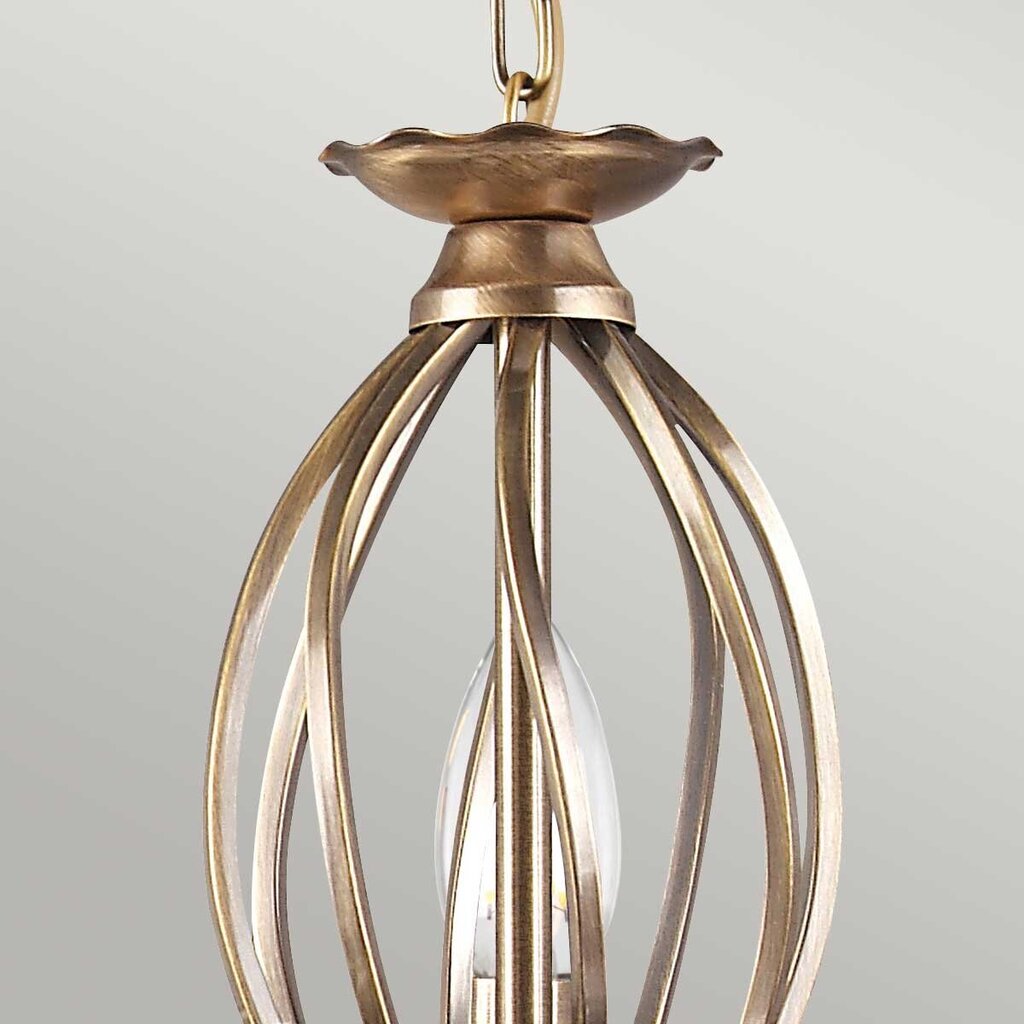 Pakabinamas šviestuvas Elstead Lighting Aegean AG5-AGED-BRASS цена и информация | Pakabinami šviestuvai | pigu.lt